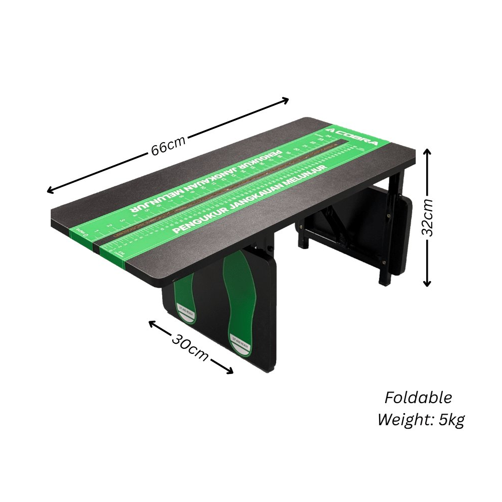 Sit & Reach Board / Jangkauan Melunjur - Cobra Foldable CQ