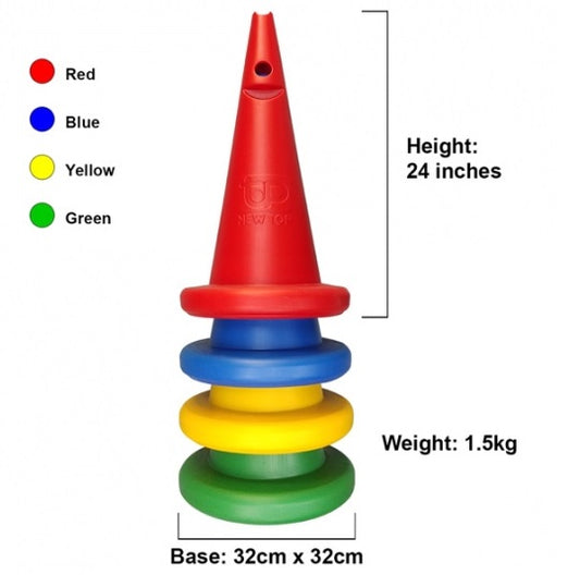 Skittle Cone + Hole - New Top (24") CQ