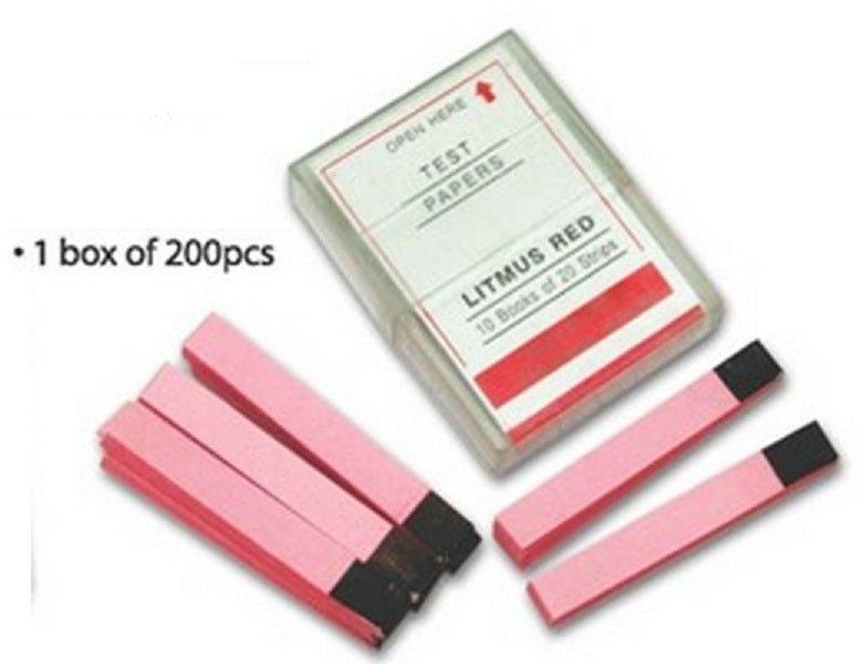 Litmus Paper Red 200pcs - SL0112 MZ
