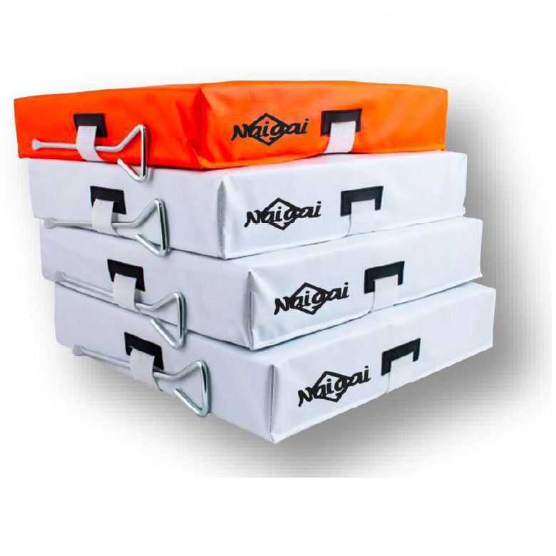 Softball Slide Bases Foam + Safety (Orange) - Naigai 3+1 pcs CQ