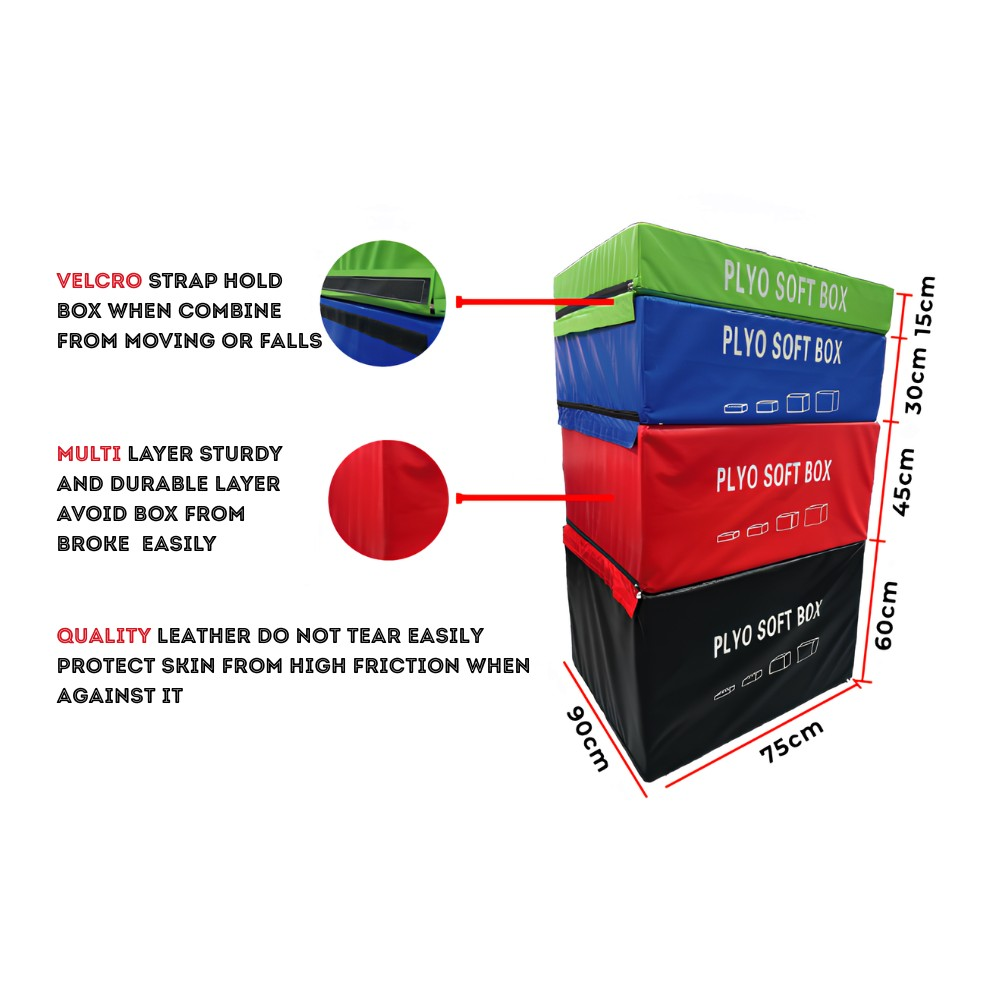 Soft Plyo Box - New Top Foam Set CQ