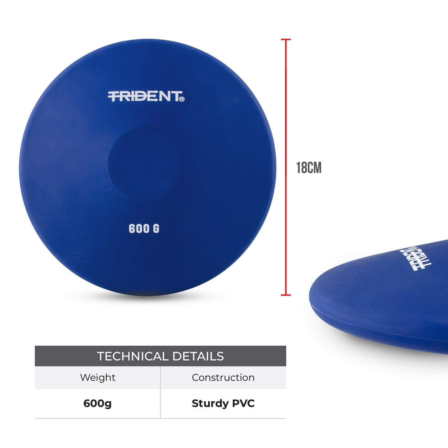 Field Discus - Trident Milestone (Soft PVC) KQ