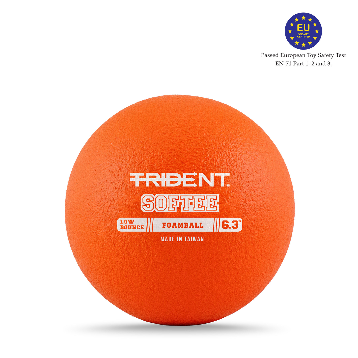 Dodgeball Foam Ball - Trident Milestone Softee Low Bounce (6.3") KQ