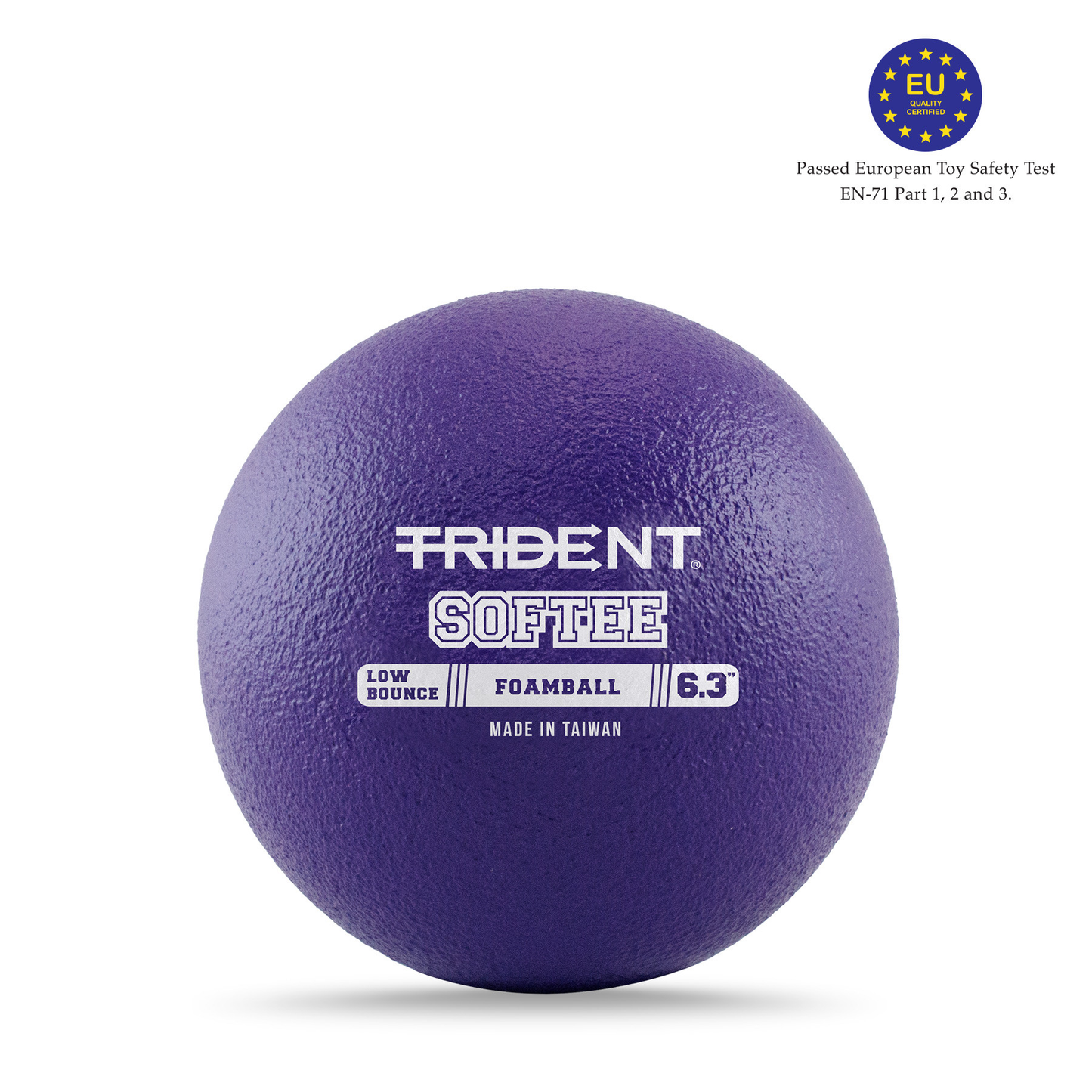 Dodgeball Foam Ball - Trident Milestone Softee Low Bounce (6.3") KQ