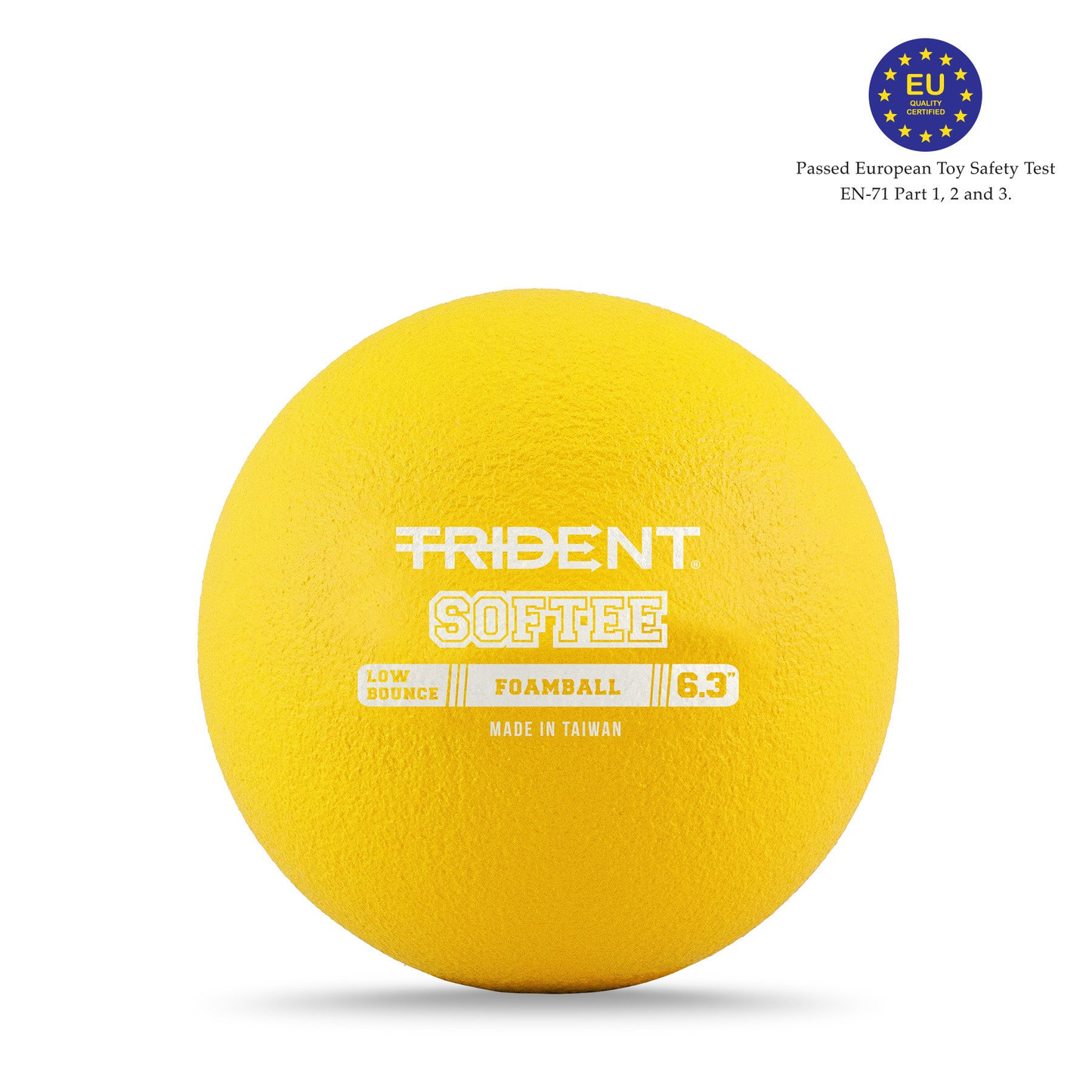 Dodgeball Foam Ball - Trident Milestone Softee Low Bounce (6.3") KQ