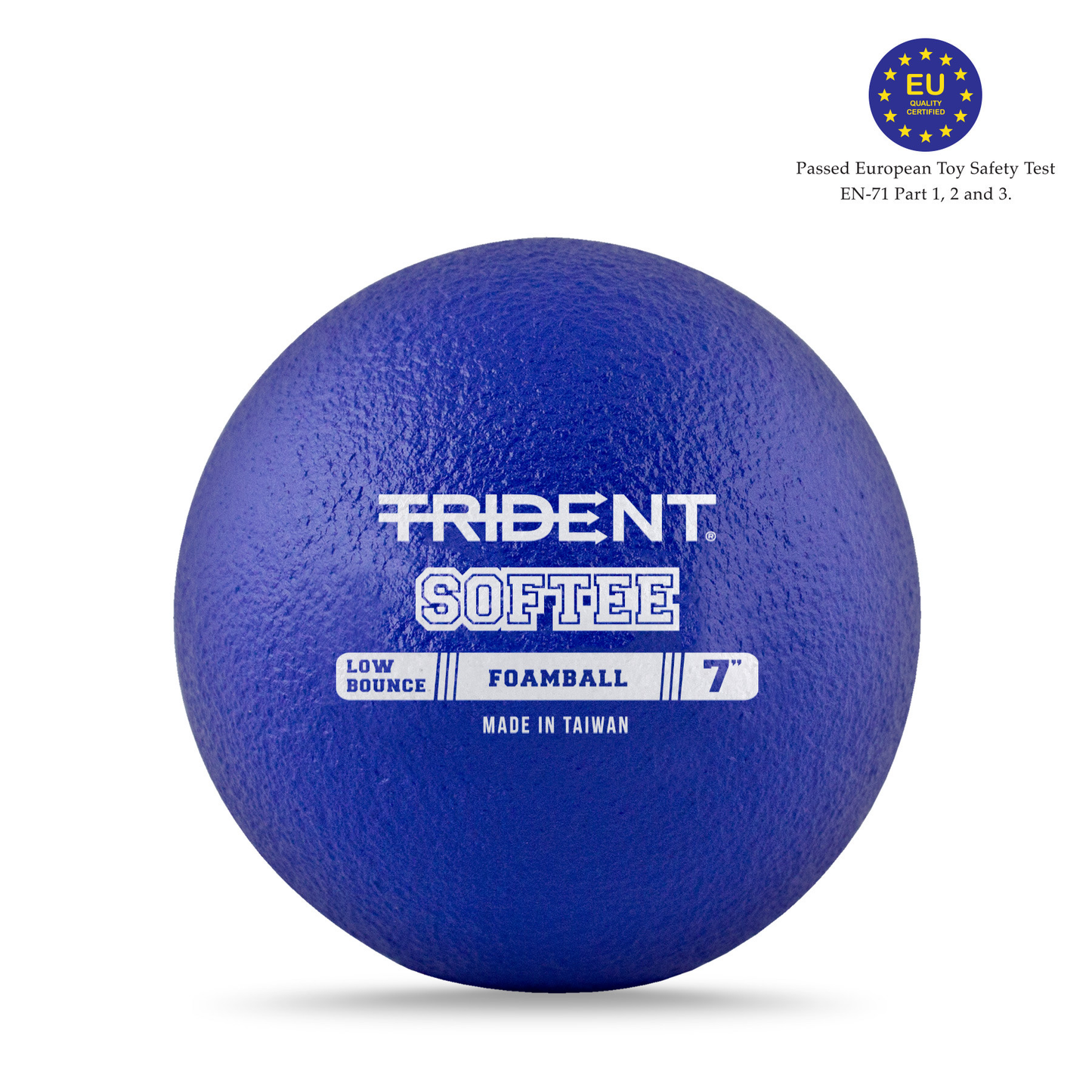 Dodgeball Foam Ball - Trident Softee Low Bounce (7") KQ