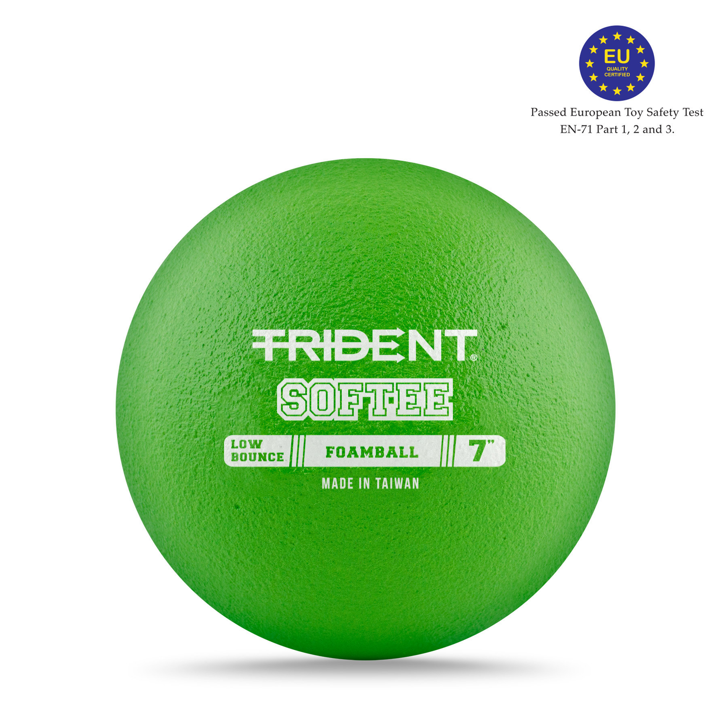Dodgeball Foam Ball - Trident Softee Low Bounce (7") KQ