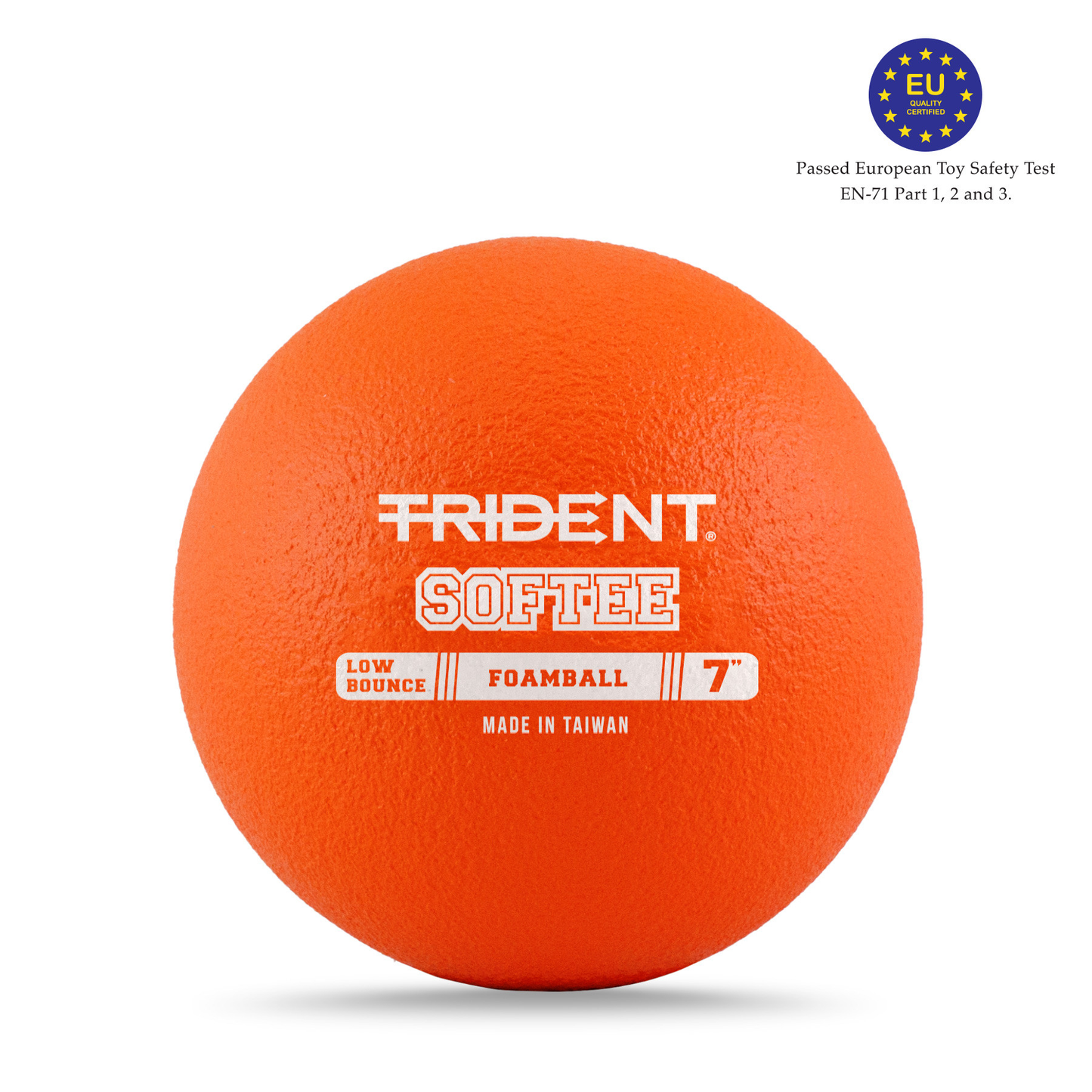 Dodgeball Foam Ball - Trident Softee Low Bounce (7") KQ