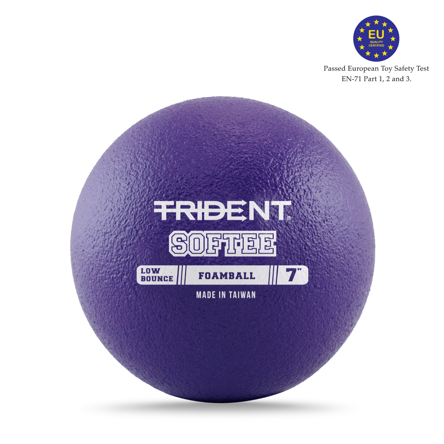 Dodgeball Foam Ball - Trident Softee Low Bounce (7") KQ