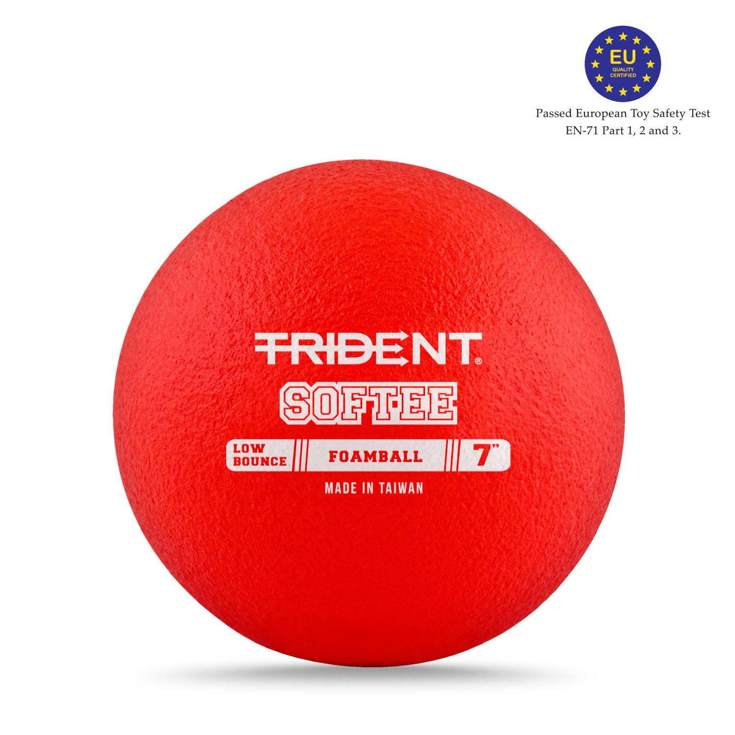Dodgeball Foam Ball - Trident Softee Low Bounce (7") KQ