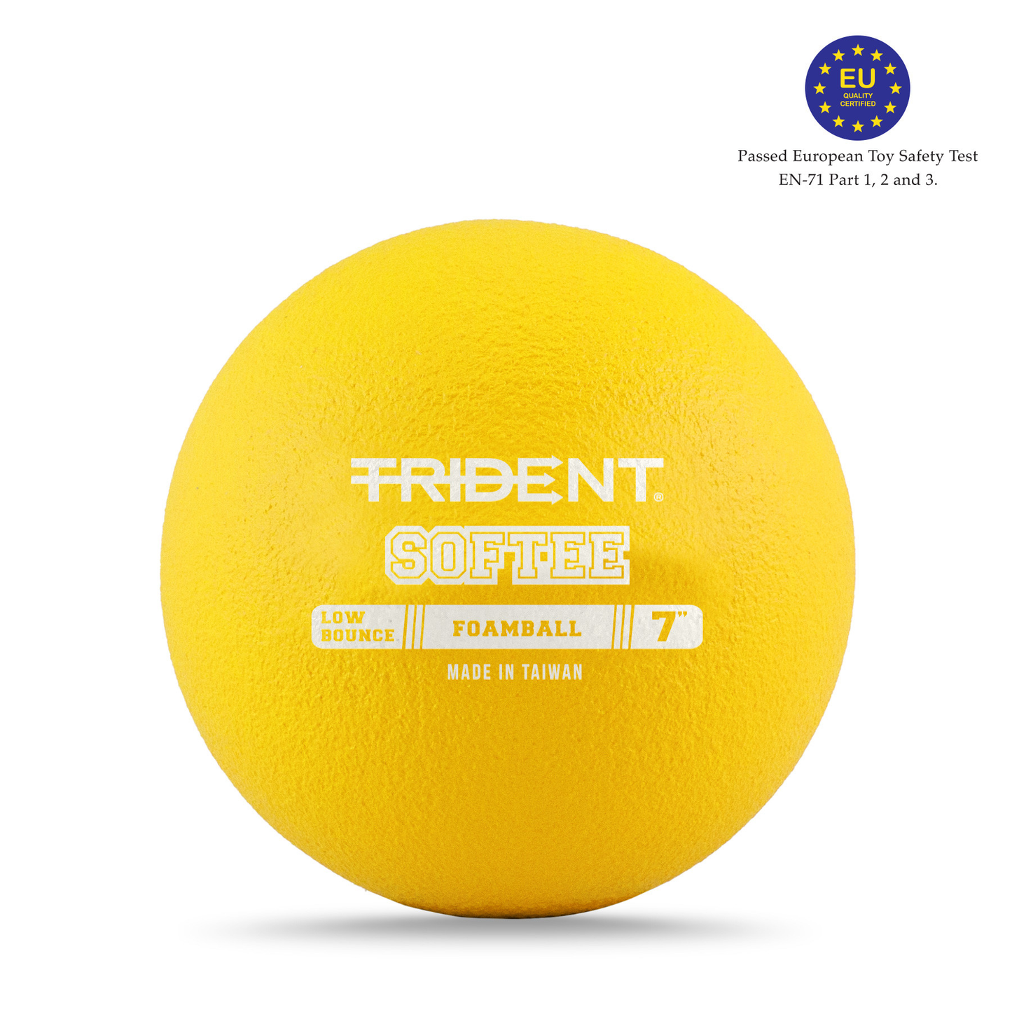 Dodgeball Foam Ball - Trident Softee Low Bounce (7") KQ
