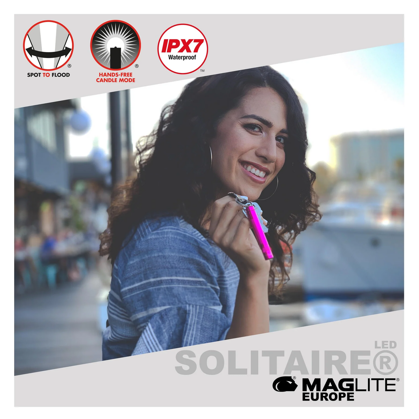 Flashlight LED - Maglite Solitaire (Blister Pack) UQ