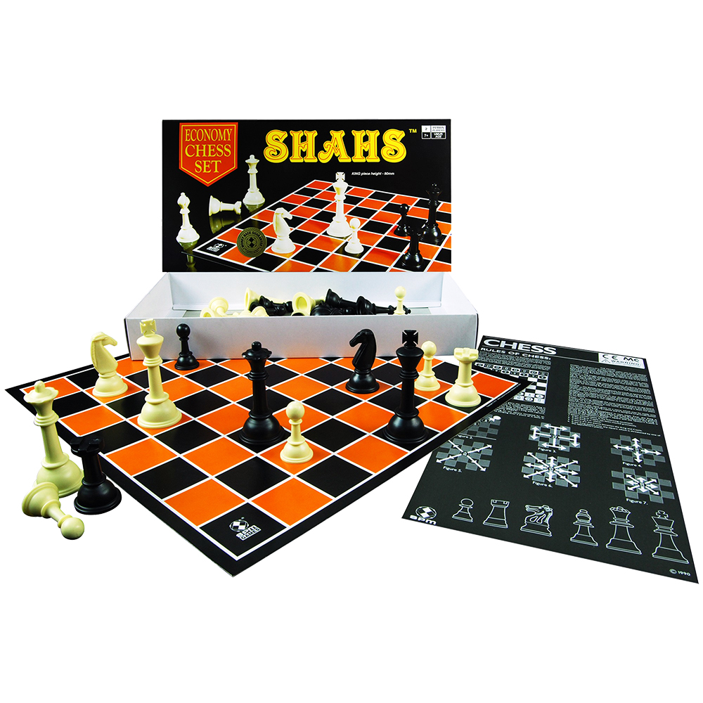 Boardgame - Shahs Chess Set Economy SPM89 CQ
