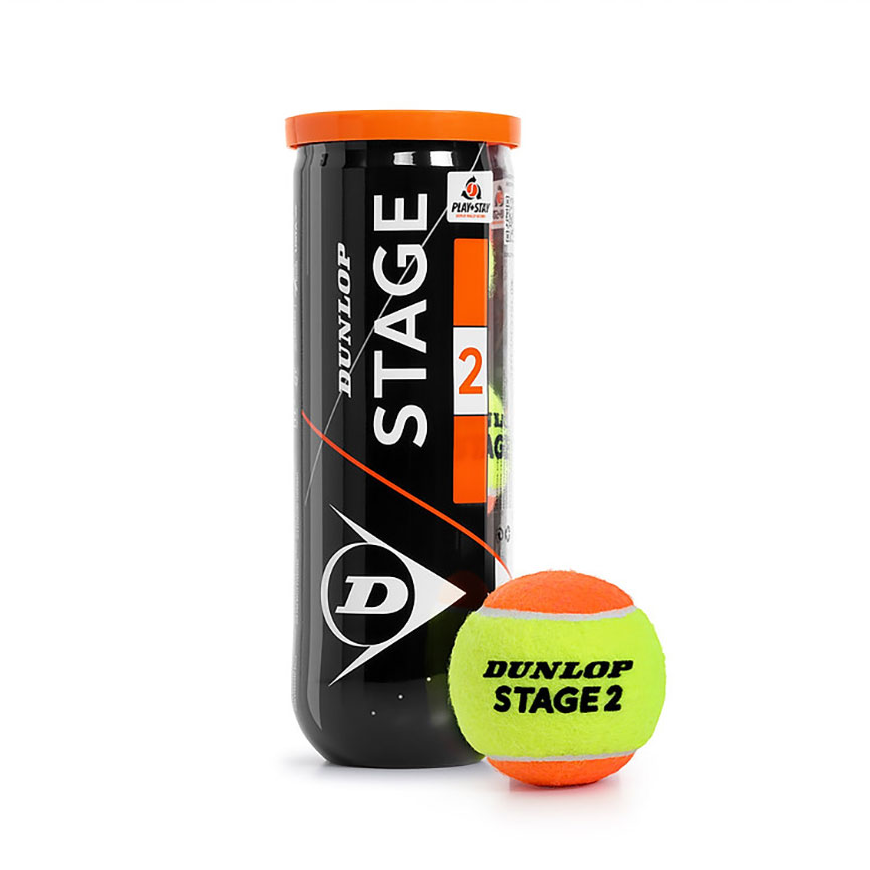 Tennis Ball - Dunlop Stage 2 Orange (3 Balls) YZ