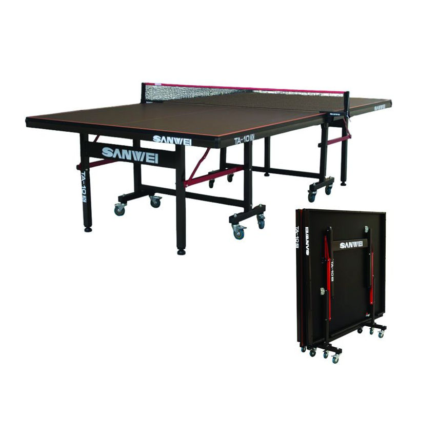 TT Table - Sanwei TA-10X (25mm) (ITTF Specs) + Post + Net QE