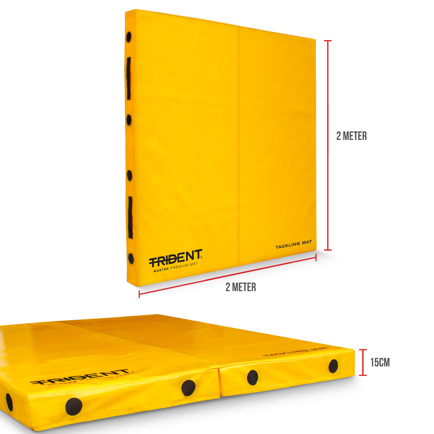 Rugby Tackling Mat - Trident (2m x 2m x 15cm) KQ