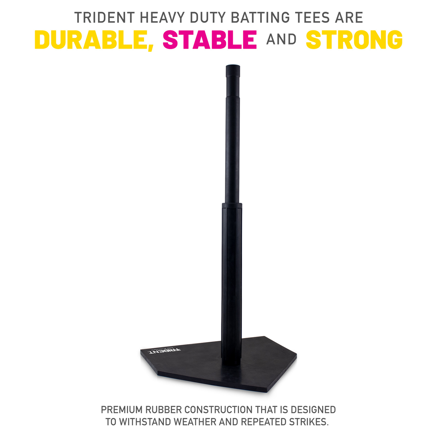 Softball Batting Tee - Trident Heavy Duty KQ