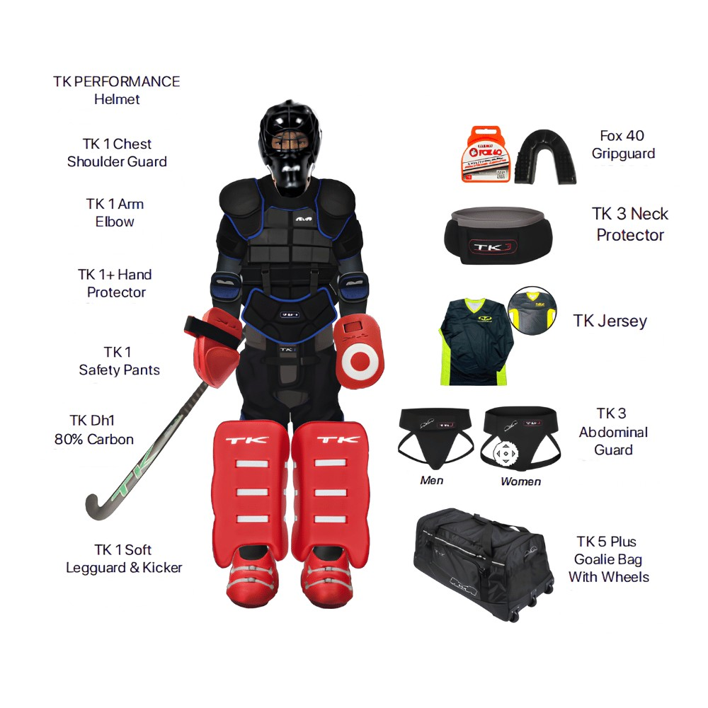 Hockey Goalie Set (Senior) - TK 1 Soft (12 Items) CQ