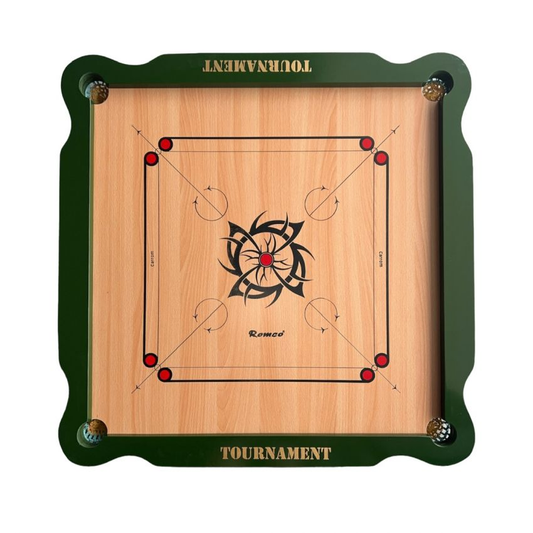 Carrom Board + Striker + Seed - Romco Tournament QE