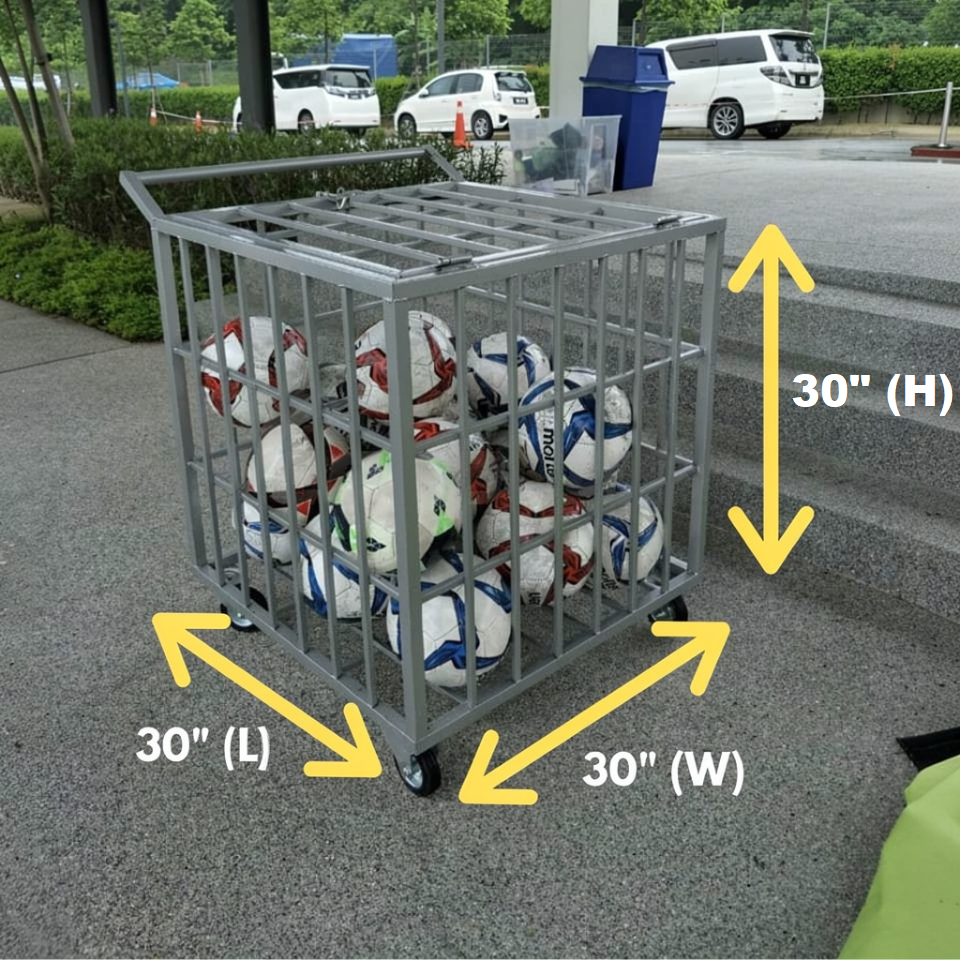 Ball Trolley Carrier - TS824 (30" x 30" x 30")