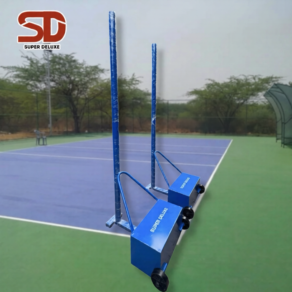 Volleyball Post - TS813 + Wheels + Square Weight