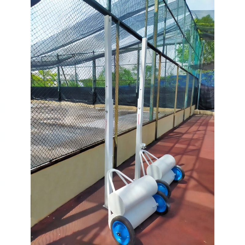 Volleyball Post - TS813B + Wheels + Double Round Weight