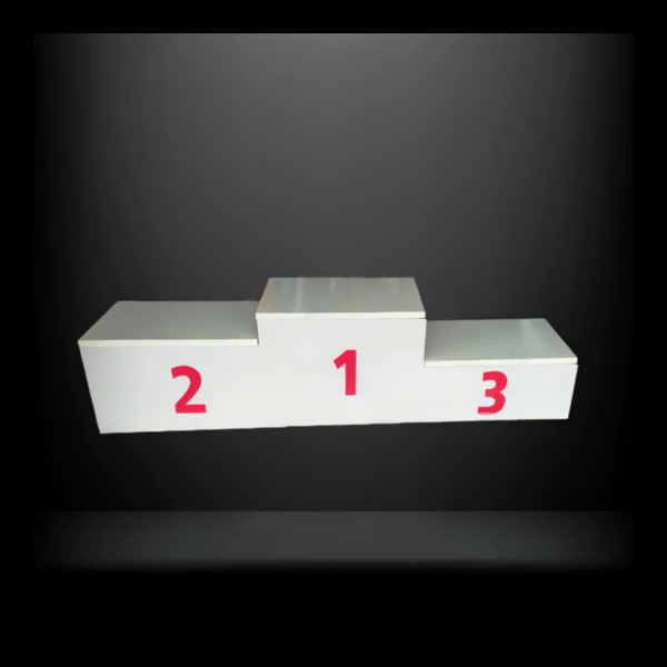 Podium Winner's Stand - TS825 Joint (Wood Top)