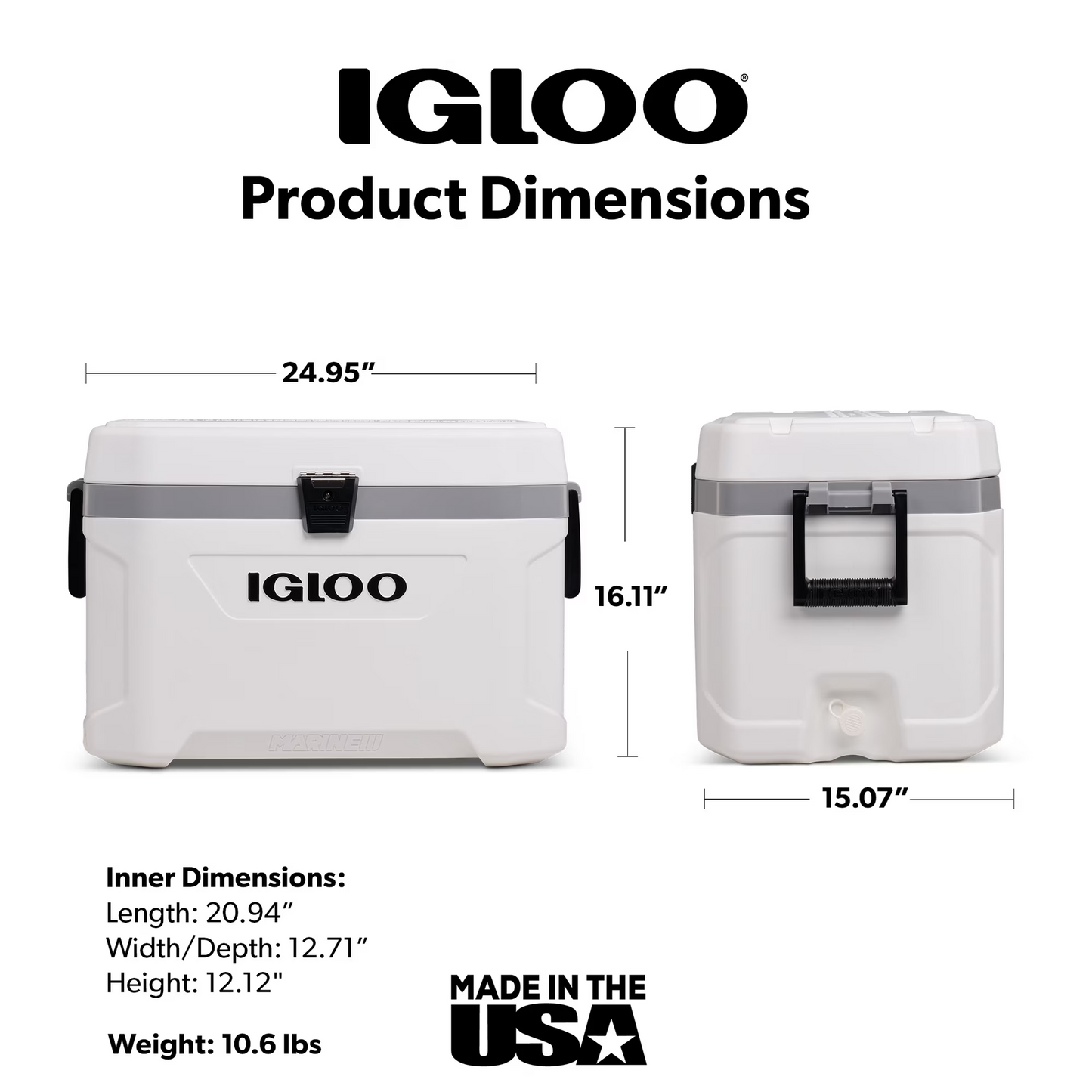 Cooler Box - Igloo Marine Ultra 54QT (51L) UQ