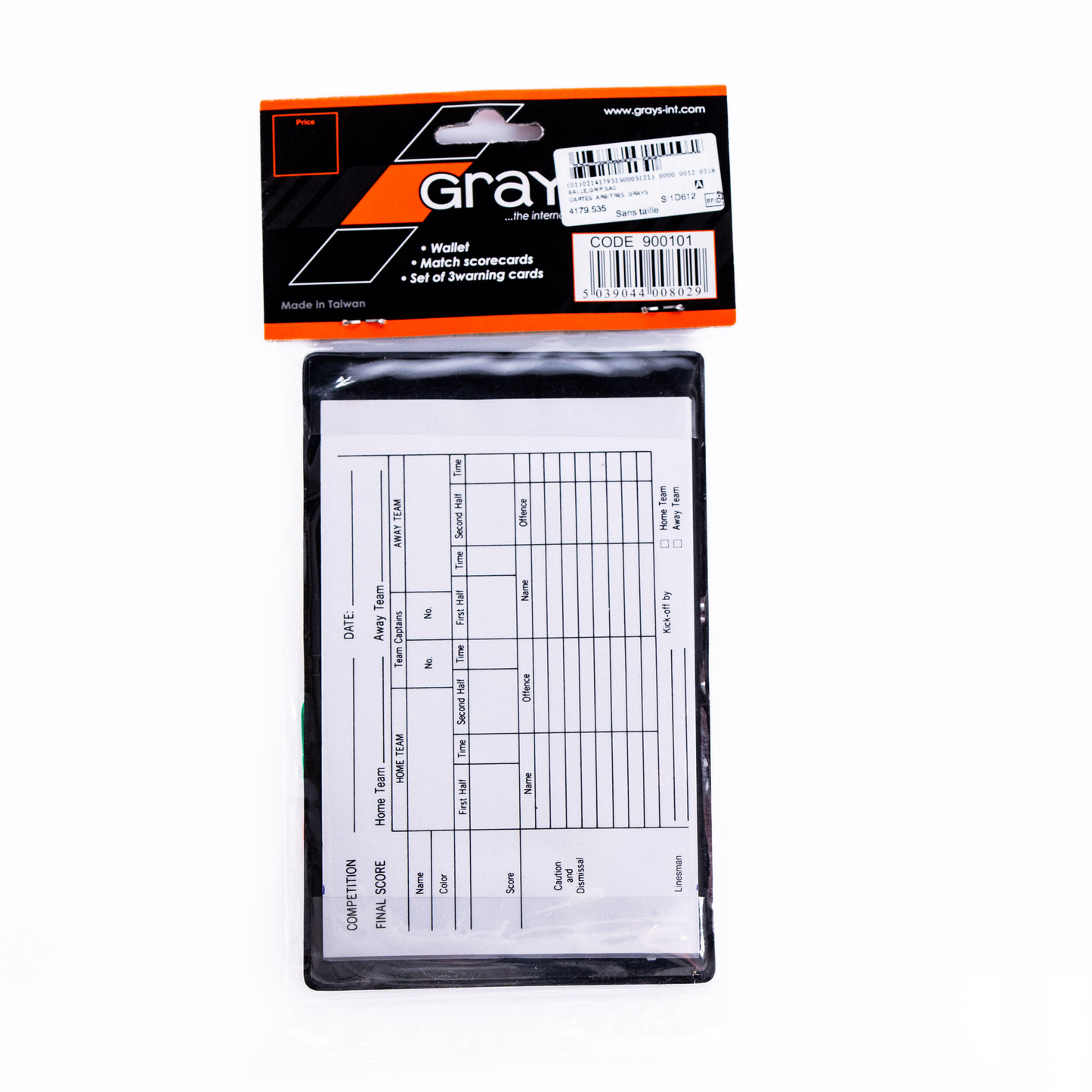 Hockey Umpire Card - Grays KQ