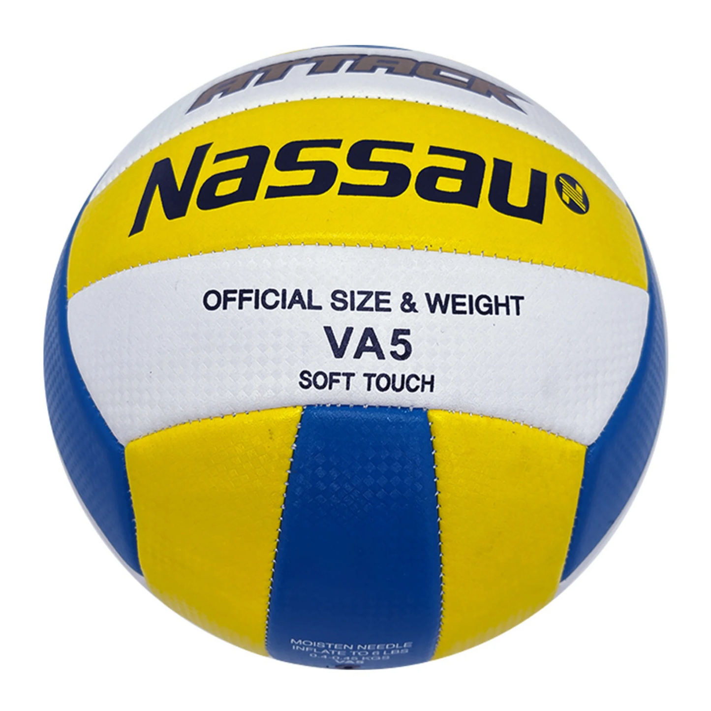 Volleyball Size 5 - Nassau Attack VA5 (Soft Touch)