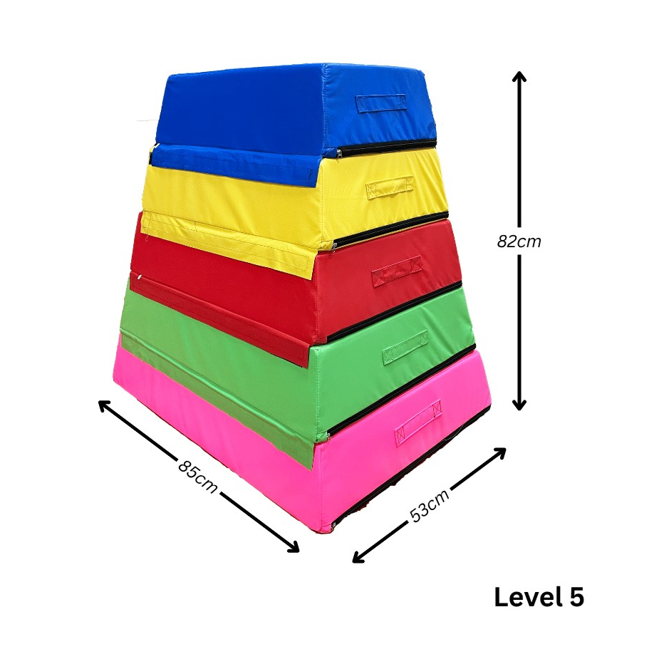 Foam Vaulting Box - New Top (5 Level) CQ
