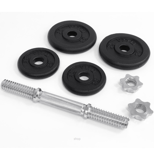 Dumbbell Set - VITO Cast Iron (10KG) CQ