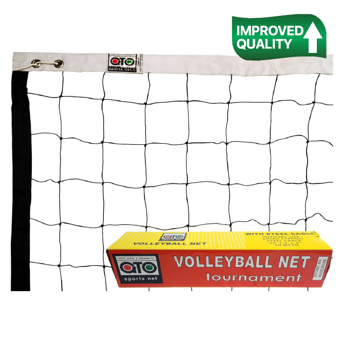 Volleyball Net - GTO Tournament (1.5mm) + Cable CQ