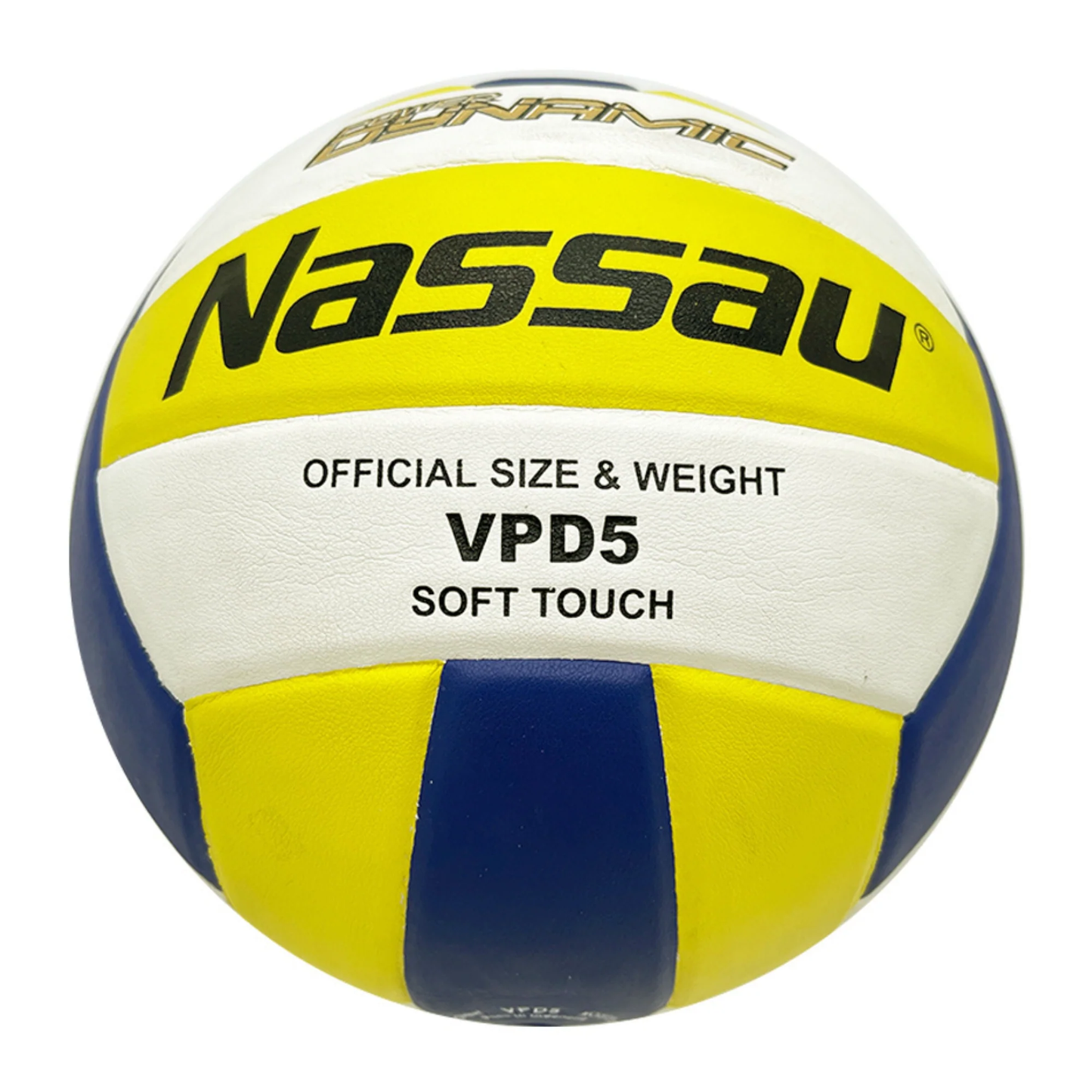 Volleyball Size 5 - Nassau Power Dynamic VPD5 (Soft Touch)