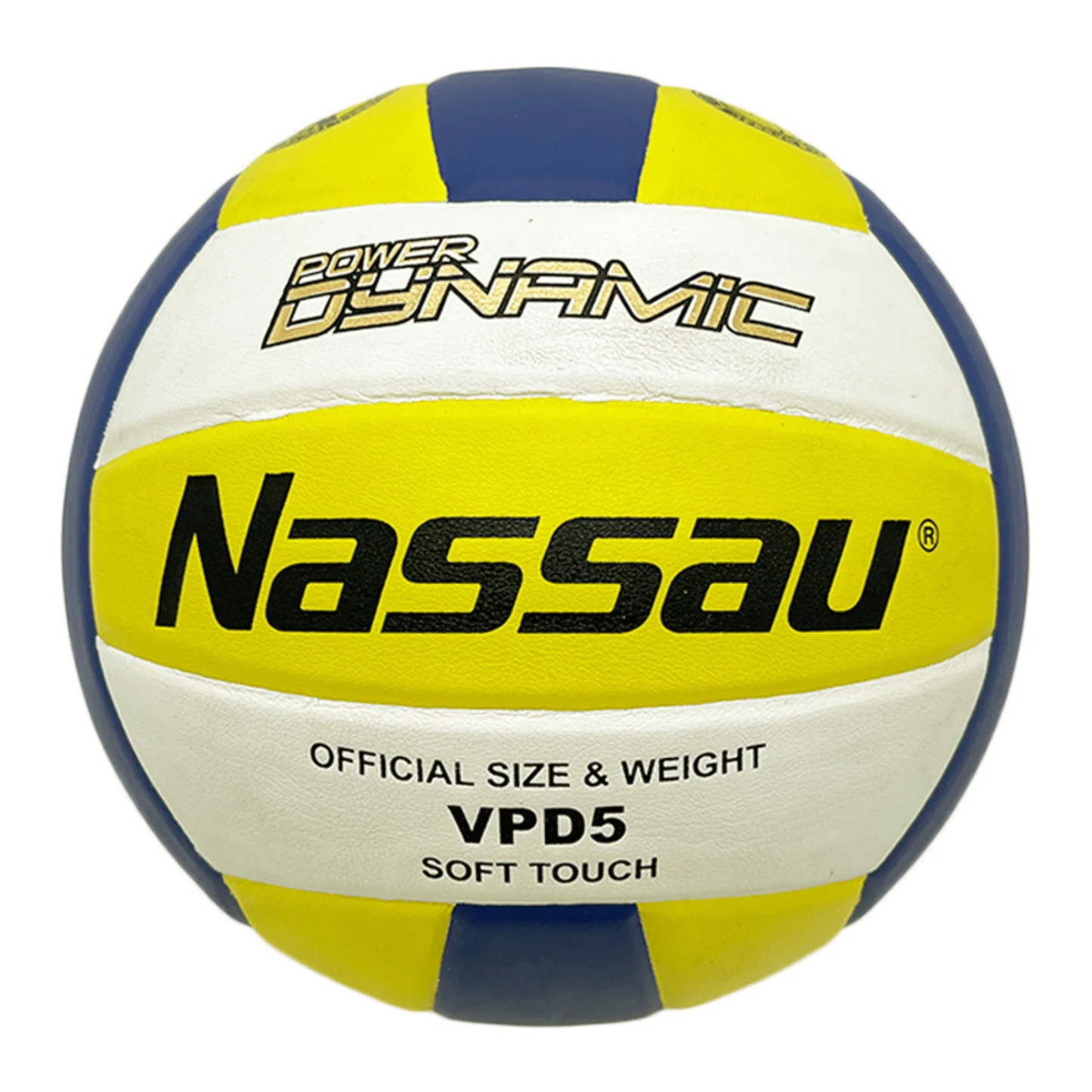 Volleyball Size 5 - Nassau Power Dynamic VPD5 (Soft Touch)