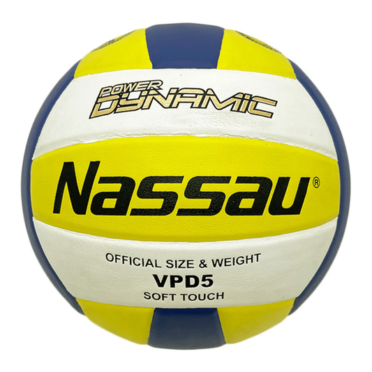 Volleyball Size 5 - Nassau Power Dynamic VPD5 (Soft Touch)