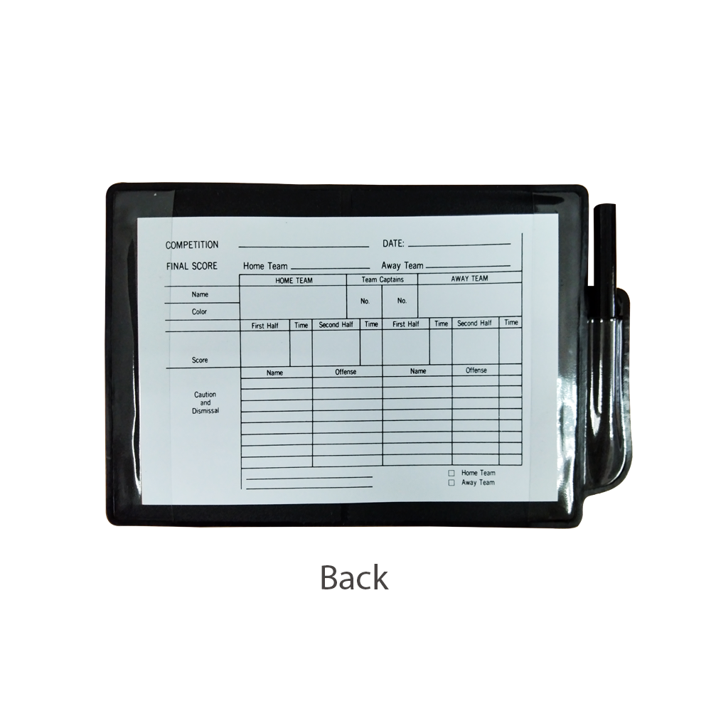 Referee Warning Card - New Top CQ