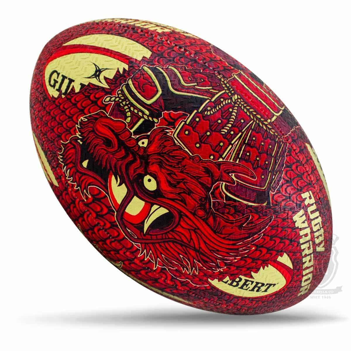 Rugby Ball Size 5 - Gilbert Warrior KQ