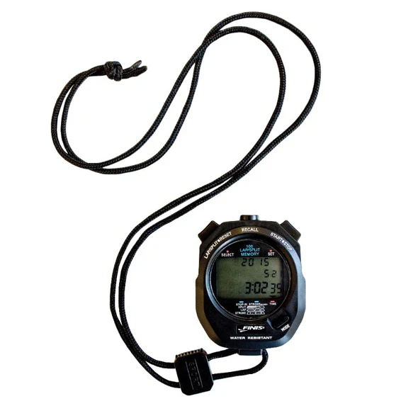 3X100M Stopwatch - FINIS 100 Split Memory Stopwatch ZP