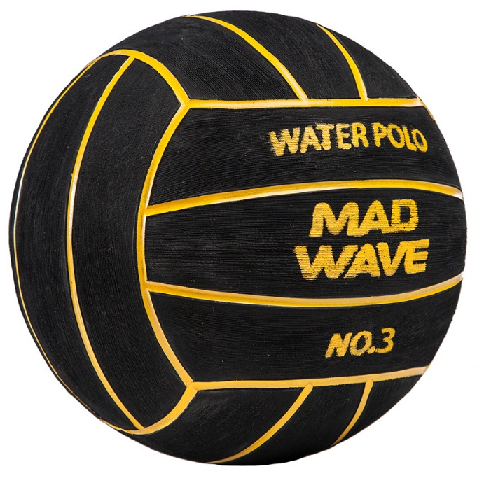 Waterpolo Ball - Madwave Black