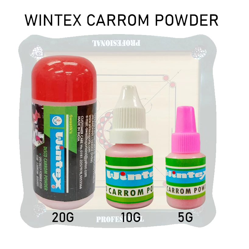 Carrom Powder - Wintex Disco (5/10/20gm) (3pcs) CQ