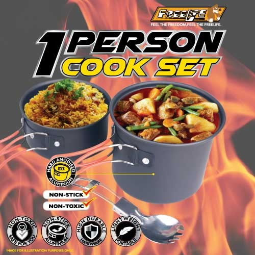 Cook Set - FREELIFE XL-208-1 (1 Person) FZ