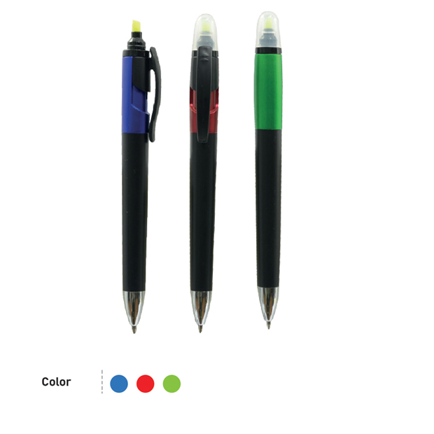 Ball Pen with Highlighter - Aristez Y3900