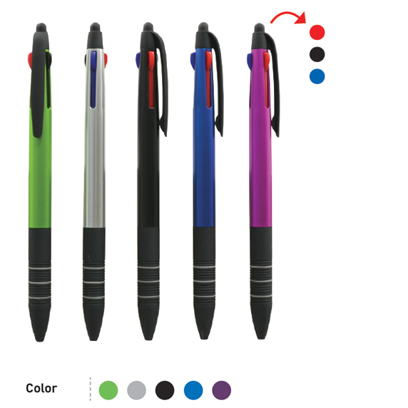 Multi Function Plastic Pen - Aristez Y7911