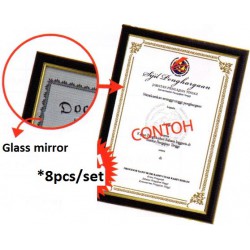 A4 Certificate Frame Set D - AP016 (8pc) PZ 