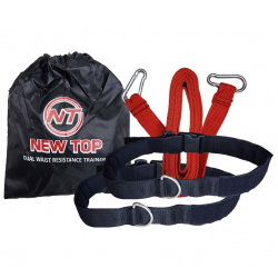 Dual Waist Resistance Harness Set - New Top + Bag CQ