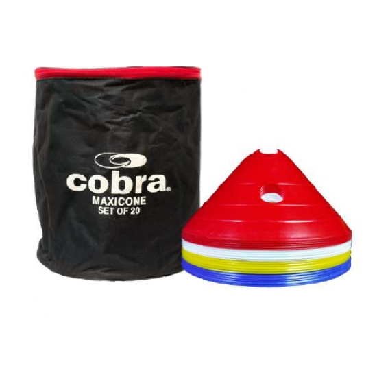 Maxi Cone Set - Cobra 6" (H) with Bag (20pcs) CQ