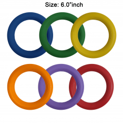 Rubber Ring / Quoits - New Top (6") CQ