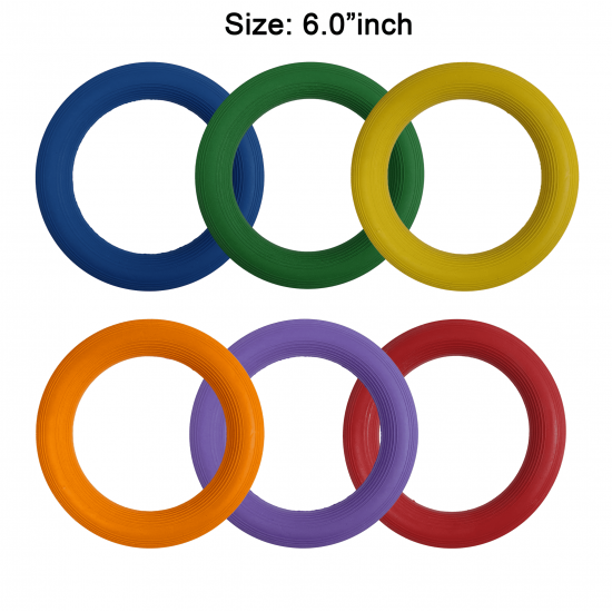 Rubber Ring / Quoits - New Top (6") CQ
