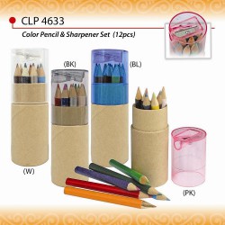Aristez 10 Color Pencil + Sharpener Set CLP4633